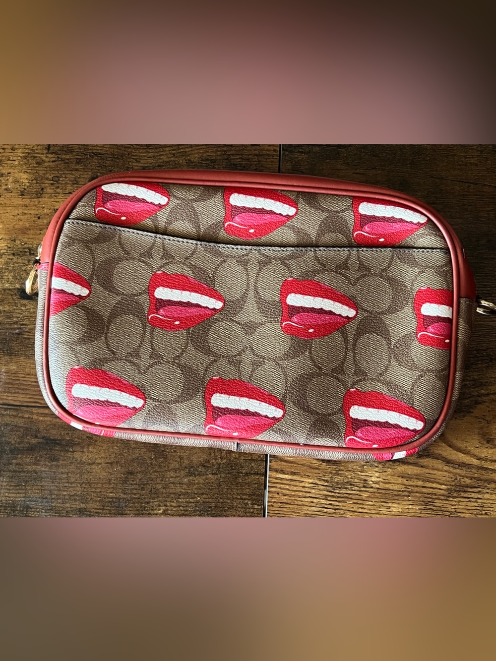 Limited editionCoach CQ034 x Tom Wesselmann Jamie CameraBag In Signature canvas - Picture 4 of 15